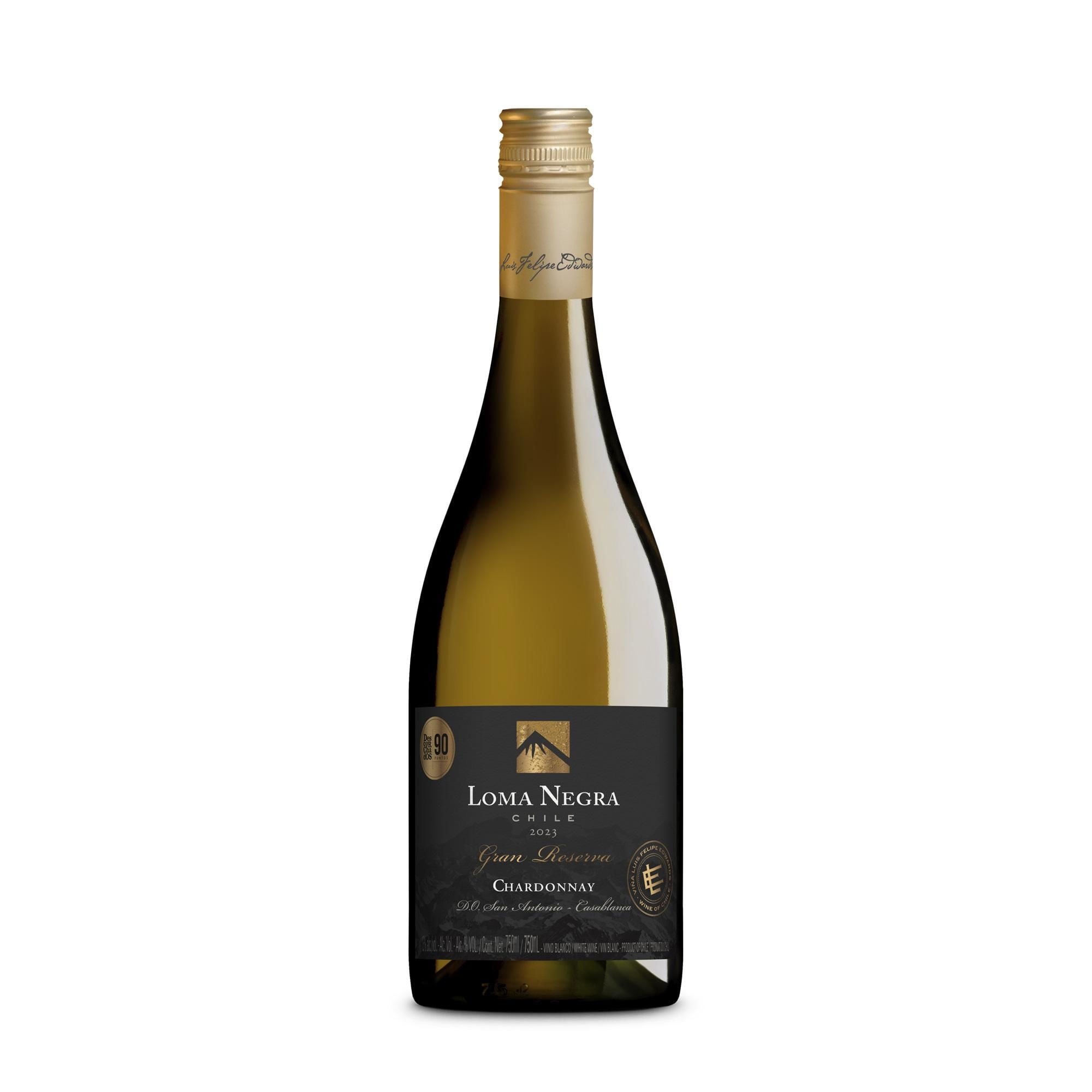 Vino Blanco Gran Reserva Chardonnay 13.5° Botella 750 ml Loma Negra