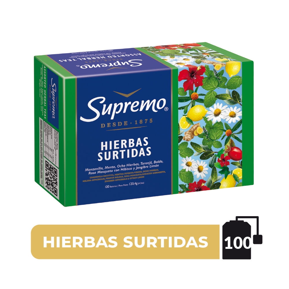 Hierba Surtidas Caja 120,4 g Supremo
