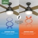 thumbnail image 5 of Ventilador de techo Hunter 132 cm, bronce noble, con control remoto, 5 of 9