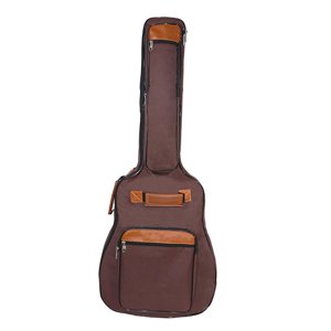 Magideal - Bolsas De Bajo De Guitarra Eléctrica Oxford Estuche De Transporte Con Correas Ajustables Mochila Bolso De Almacenamiento Estuche Suave Acolchado Bolsa , Café Café