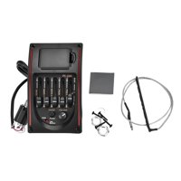 Bothyi - Pastilla De Guitarra Ligera, Resistente, Portátil, Profesional, Ecualizador De 5 Bandas