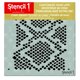 thumbnail image 3 of Plantilla Stencil1 con diseño de piel de serpiente 14,6 cm x 15 cm, 3 of 6