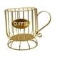 thumbnail image 2 of Soporte Para Cápsulas De Café Organizador Compacto Para Almacenar Cápsulas De Café Para Cafeterías, Cocinas Y Bares, Dorado, Pequeño, 2 of 5