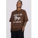 thumbnail image 2 of Polera Hombre Print Central West Chocolate, 2 of 4