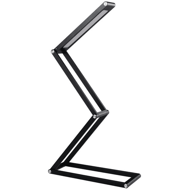 Lámpara de escritorio LED mini, regulable y plegable, de bajo consumo, lámpara de mesa, lámpara de lectura, lámpara de trabajo, lámpara de luz diurna, flexible, portátil y recargable.