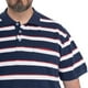 thumbnail image 4 of Polera Hombre Piqué Listada Cuello Camisero Bolsillo Pecho, 4 of 7
