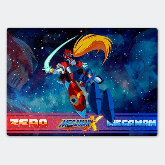 Tabla para Picar Artisticat - Diseño Mega Man X & Zero Cosmic Battle - 20x28 Cm