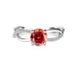 thumbnail image 1 of Anillos de Compromiso de Moissanita para Mujer 1 Uds Corte Redondo Color D VVS1 Anillos de Diamante Rojo/azul/rosa Bandas de Boda con Certificado, 1 of 8