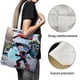thumbnail image 3 of Ejen Ali Bolso de tela con estampado de lienzo para mujer, bolsa de compras reutilizable y estética, con cremallera interior, regalo para mujer,40*40cm., 3 of 6