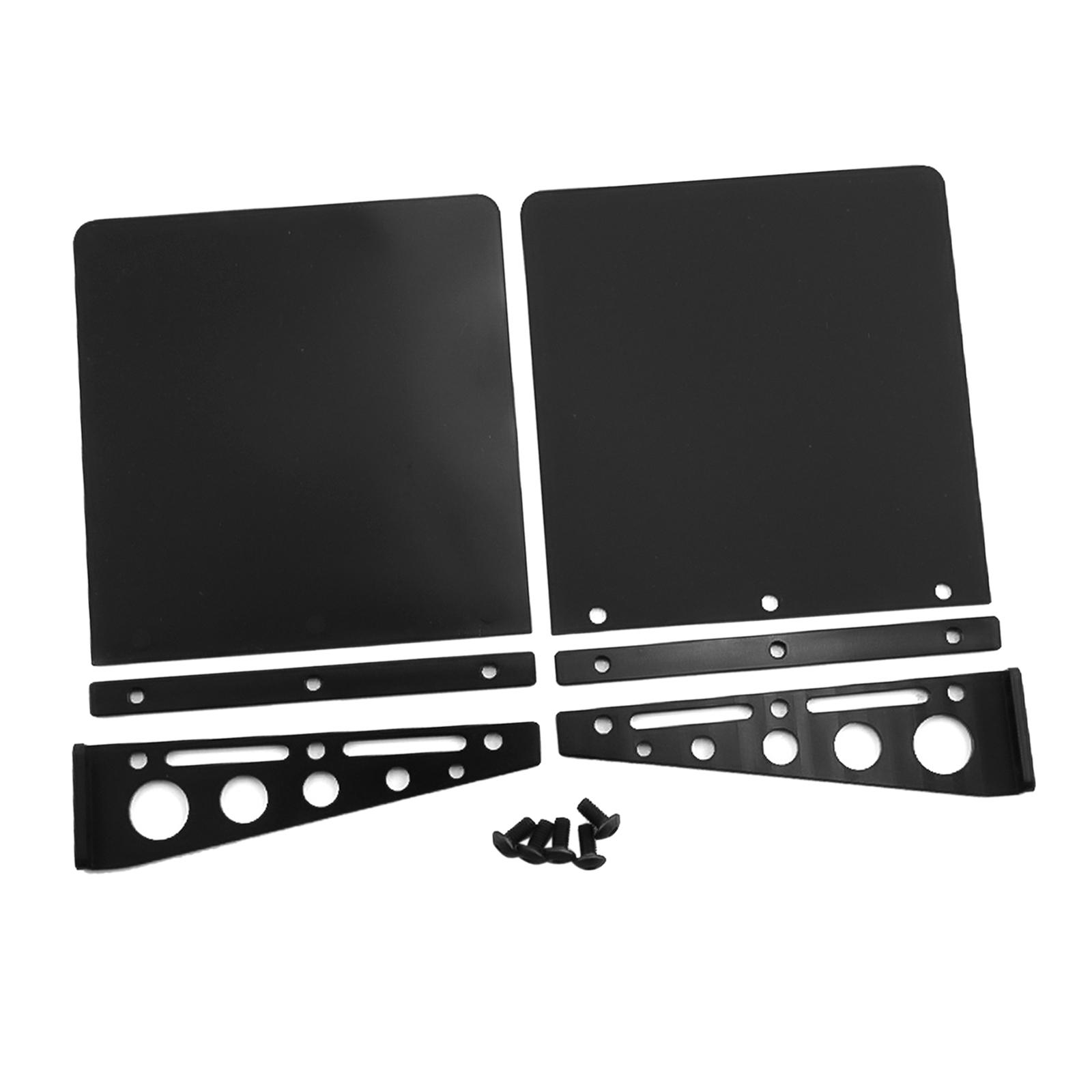 Bothyi - Guardabarros De Simulación De Camión De 2 Uds, Guardabarros Duraderos Diy Para Vehículos 1:14, Coche Rc