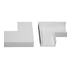 thumbnail image 1 of Curva 90 Grados Para Canaleta Eléctrica 20x10mm Pack 10und, 1 of 2