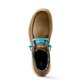 thumbnail image 2 of Zapatos ARIAT Hilo de gamuza color tan con puntera moc y cordones elásticos, 2 of 7