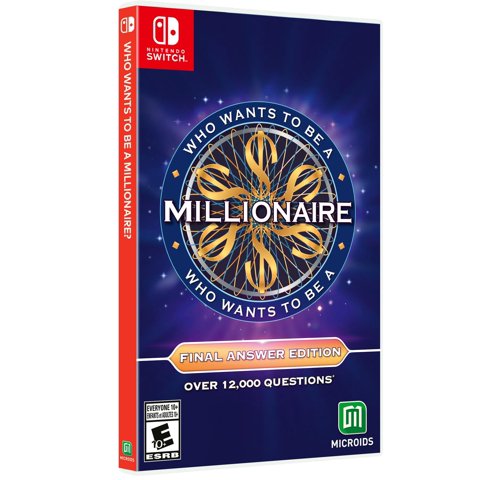 Microïds - Videojuego Nintendo Switch ¿Quién Quiere Ser Millonario? - Edición Final Answer