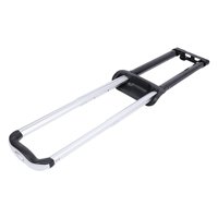 Magideal - Manija Telescópica De Repuesto Para Enfriador, Varilla De Tracción Ajustable De Piezas, Negro Para Caja De Equipaje, Carrito Con Altavoz, Maleta, Cubo , Dos Secciones