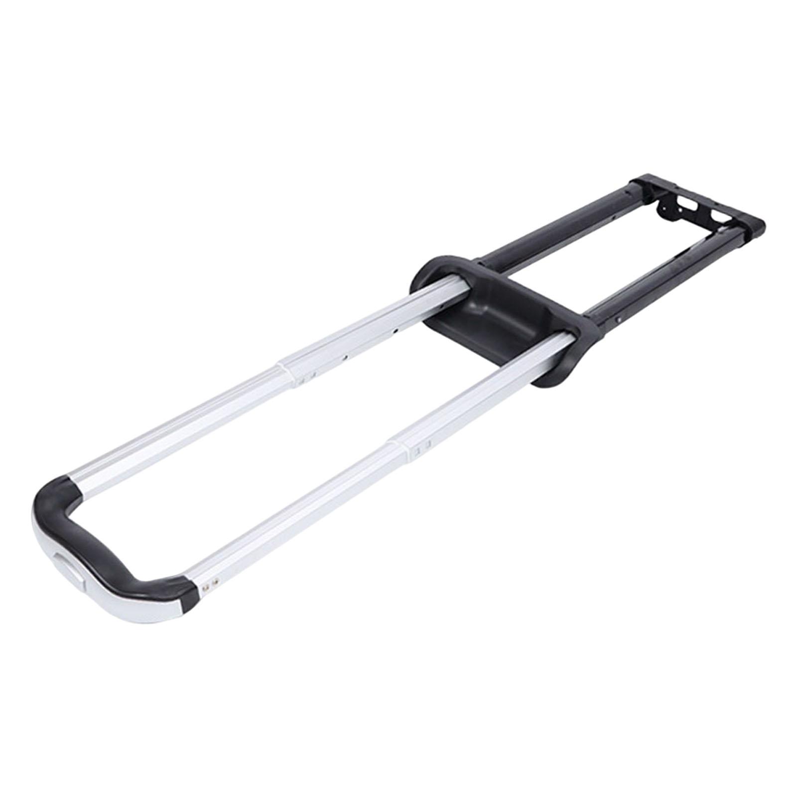 Magideal - Manija Telescópica De Repuesto Para Enfriador, Varilla De Tracción Ajustable De Piezas, Negro Para Caja De Equipaje, Carrito Con Altavoz, Maleta, Cubo , Dos Secciones