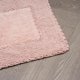 thumbnail image 2 of Alfombra de baño Laura Ashley con borde de volantes, algodón, 43 x 61 cm, rubor, 2 of 8