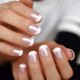 thumbnail image 1 of Uñas postizas EchiQ Brillo perlado rosa francés, forma redonda y acabado brillante, 1 of 9