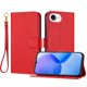 thumbnail image 1 of Funda Cartera para iPhone 17E Tarjetero Soporte Magnético y Correa Rojo, 1 of 5