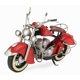 thumbnail image 3 of Motocicleta vintage de metal Chigurine Cheung's JA-0135, 41 x 15 x 20 cm, 3 of 9