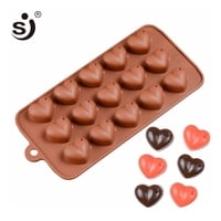 Genérico - Molde De Silicona Chocolate Diferente Modelos Repostería