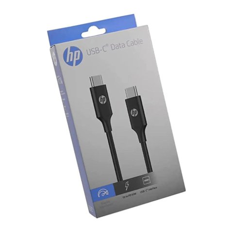 Hp - Cable De Carga Rapida Usb C A Usb C 1Mt Dhc-Tc107