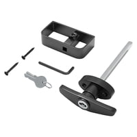 Magideal - Kit De Cerradura Con Manija En T Con Llaves Cerradura De Gabinete Cerradura De Gabinete Eléctrica Para Puerta De Camión De Garaje Caja De Herramientas