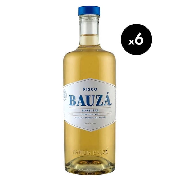 Pisco Bauza Especial 1lt x6