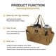 thumbnail image 4 of Bolsa de almacenamiento para herramientas de jardín MYDAYS OUTDOOR de lona encerada, 4 of 7