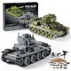 thumbnail image 1 of Kit de construcción de juguetes para tanques militares de la Segunda Guerra Mundial T-34 soviéticos y Panzer 38 alemanes (t), 1 of 8