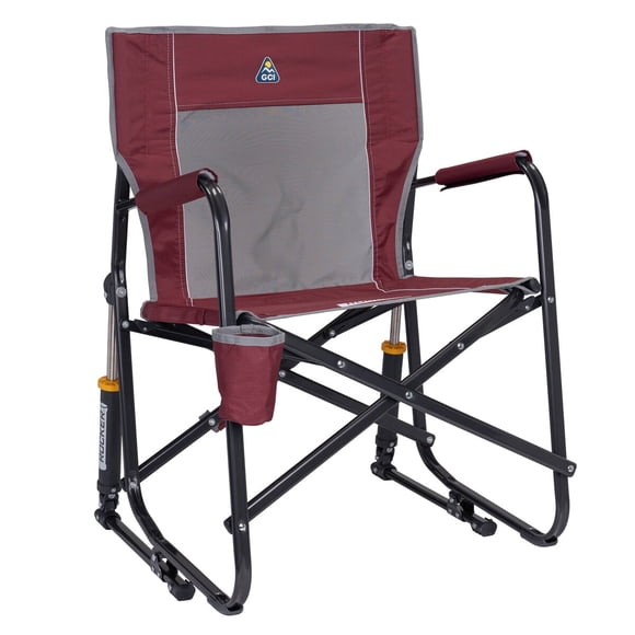 Silla Rocker Plegable GCI Freestyle Granate Carga 113 kg