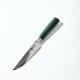 thumbnail image 4 of Juego de cuchillos para carne HexClad Damascus de acero inoxidable, 4 piezas, 4 of 8
