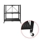 thumbnail image 4 of Estante Plegable Multiuso Metal 3 Niveles Ruedas, 4 of 4