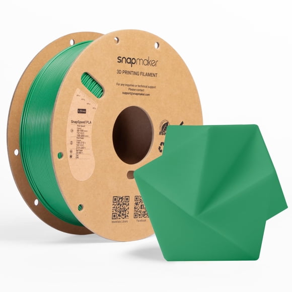 Filamento PLA Snapmaker 1,75 mm 1 kg (2,2 lb) Verde