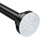 thumbnail image 1 of Cortina de ducha Tension Ausemku Never Rust (66-193 cm), color negro, 1 of 7