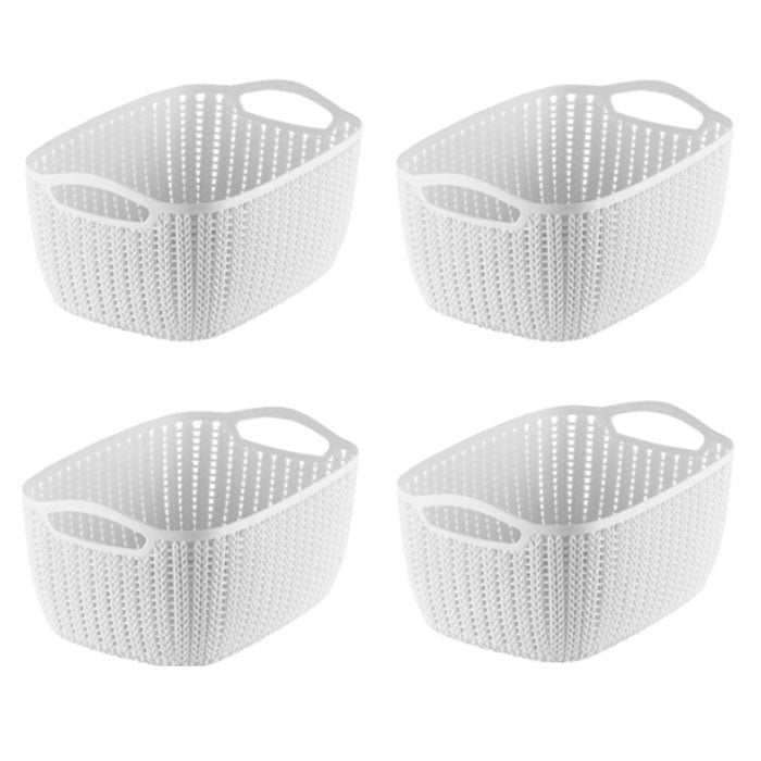 Bric - Canasto Organizador De Ropa Set De 4