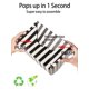 thumbnail image 4 of Cajas Gable Happyhiram Pack de 50 23x15x15 cm Rayadas, 4 of 6
