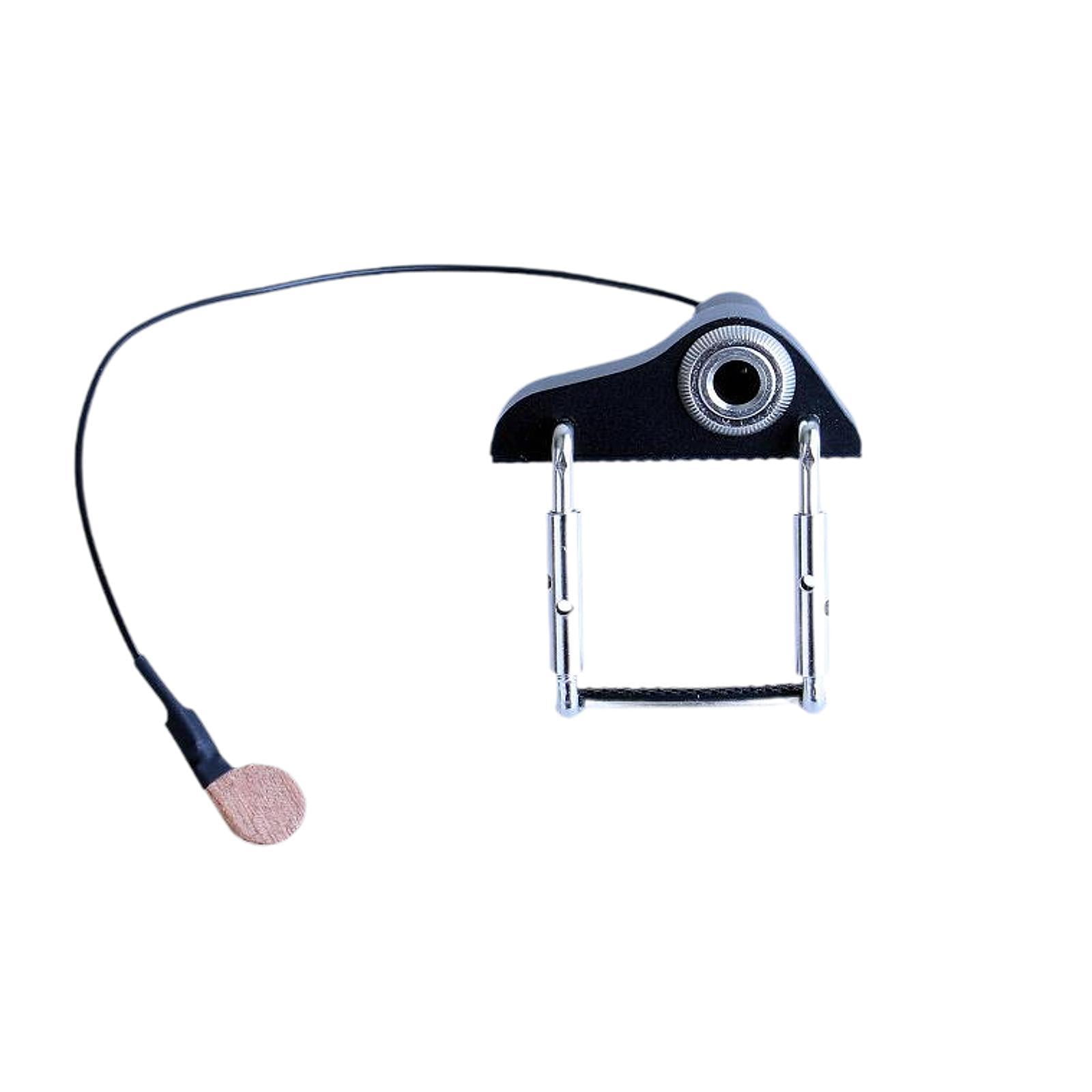 Magideal - Pastilla De Violín, Pastilla De Micrófono, Cojín Suave Antideslizante, Pastilla Con Clip, Pastilla De Violín Piezoeléctrica Para Guitarras Acústicas,