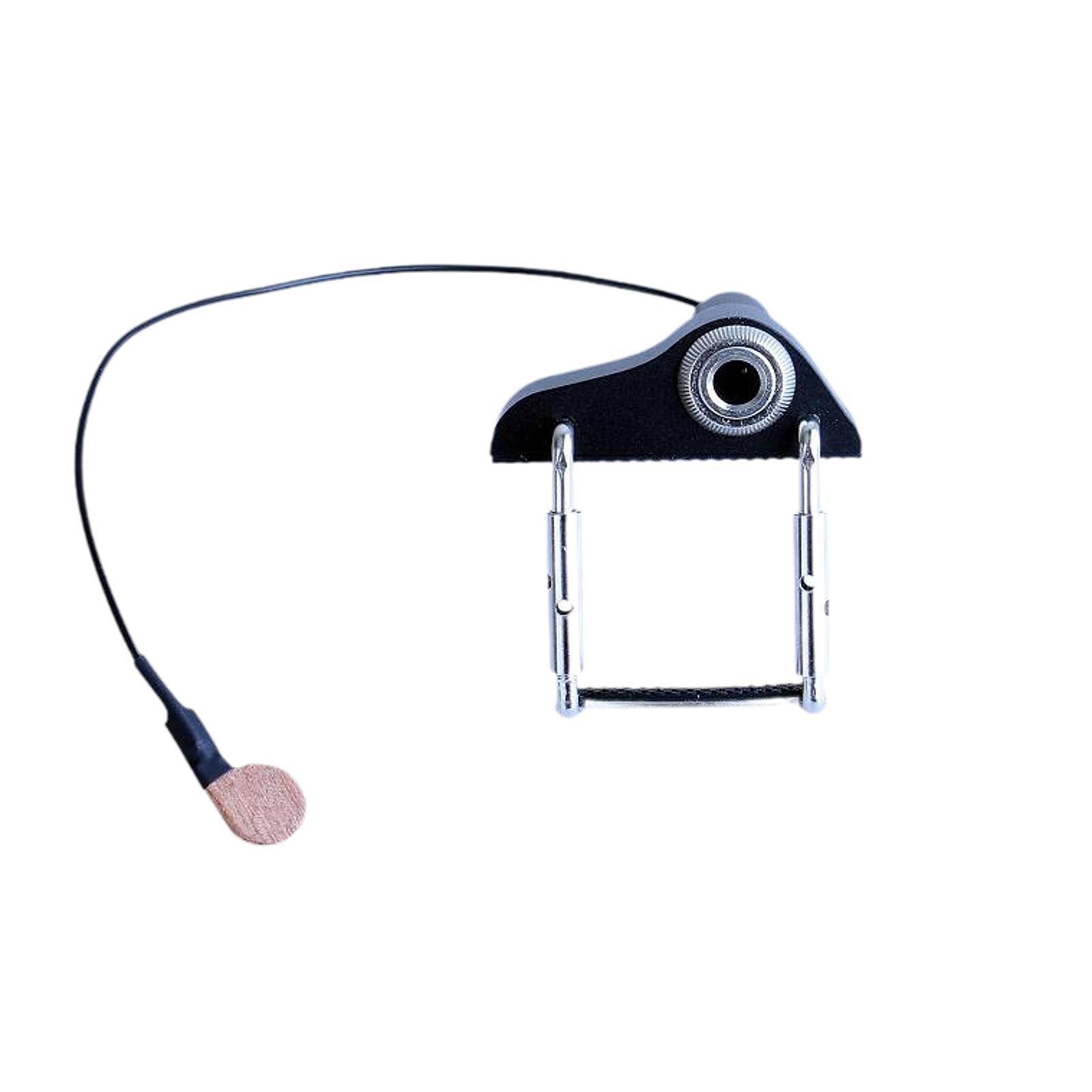 Magideal - Pastilla De Violín, Pastilla De Micrófono, Cojín Suave Antideslizante, Pastilla Con Clip, Pastilla De Violín Piezoeléctrica Para Guitarras Acústicas,