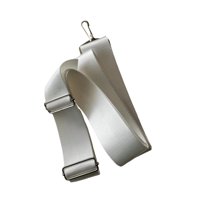 Magideal - Correa Central De Red De Tenis Blanca Accesorios De Tenis Resistentes Al Desgaste Ancho 5 Cm Ayuda De Entrenamiento De Equipo Cinturón Ajustable Para