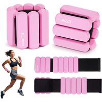 Pesas De Muñeca Y Tobillo Sdatekit De 1 Kg Cada Una Para Mujeres Y Hombres, Paquete De 2