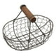 thumbnail image 2 of Canasta De Metal Organizador De Almacenamiento Canasto Frutas Verduras Canasto Para Servir Negro, 2 of 3