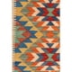 thumbnail image 2 of Alfombra 126x85 Cm Artesanal Kilim Vegi, 2 of 2