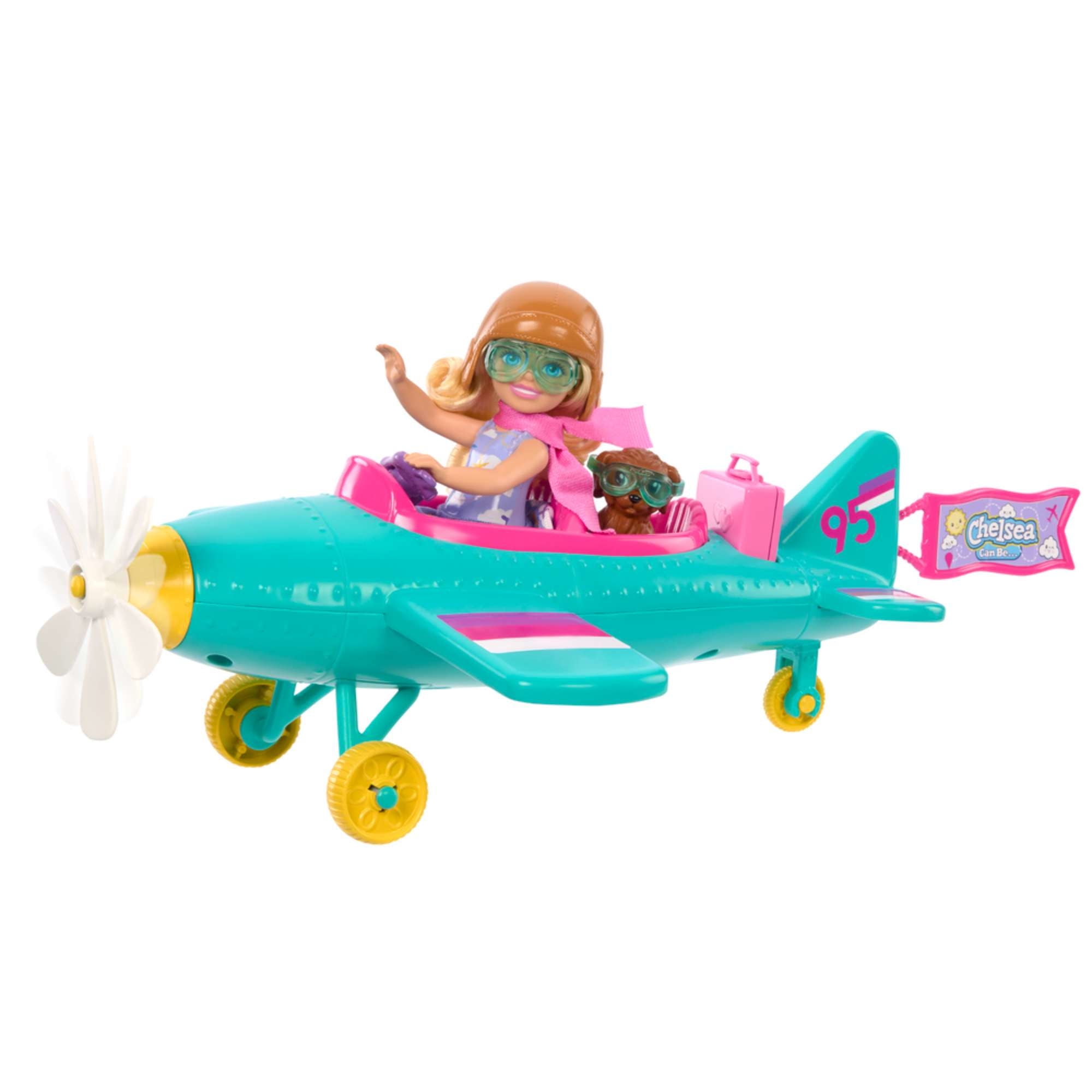 Juegos Didácticos Set Chelsea Piloto De Avión - Barbie