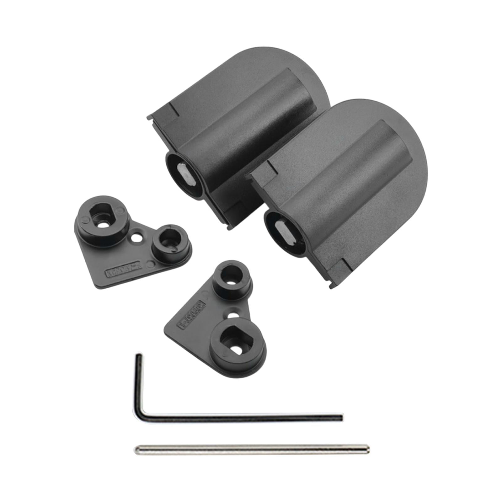 Magideal - Bisagras Hidráulicas Para Tocador, Caja De Juguetes Resistente, Fácil De Usar, Soporte Ajustable De 90 Degree, Bisagras Prácticas De Cierre Suave, Mesa Diy, Negro