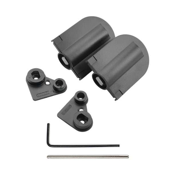 Bisagras hidráulicas para tocador, caja de juguetes resistente, fácil de usar, soporte ajustable de 90 degree, bisagras prácticas de Cierre Suave, mesa DIY, Negro