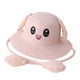thumbnail image 1 of Sombrero De Paja Con Orejas De Conejo, Sombrero De Ala Ancha Para Niños, Sombrero De Playa Para Viajes De Verano En La Playa, Rosa Claro, 1 of 5