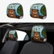 thumbnail image 1 of Día de la Marmota Funda Protectora Universal para Reposacabezas de Coche, Funda Elástica para Reposacabezas de Asiento de Auto, Funda de Tela Antipolvo, Accesorios de Interior 2 Piezas, 1 of 6