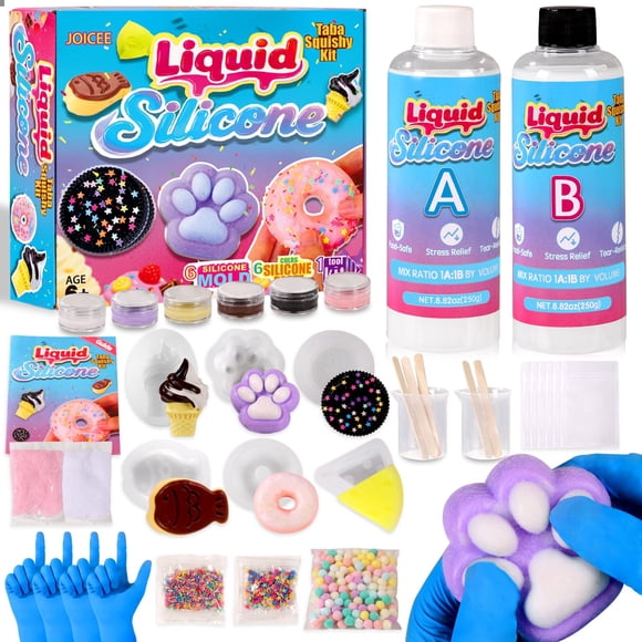 Kit JOICEE Taba Silicona Líquida AB 500 ml