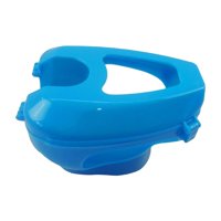 Magideal - Soporte Para Paloma De Carreras, Anillo Para Pie, Estante De Montaje Fijo, Soporte De Alimentación, Marco De Montaje Fijo Para Mascotas, Pájaros, Medi Azul