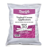 Paquete De Aplicadores Vaginales Desechables De Plástico Newlife Naturals